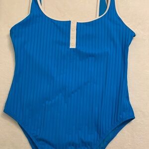 Nwt Aerie Blue and white swim